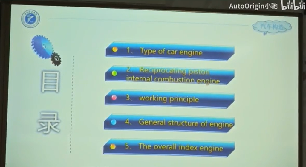 【课堂实录】汽车构造——发动机类型